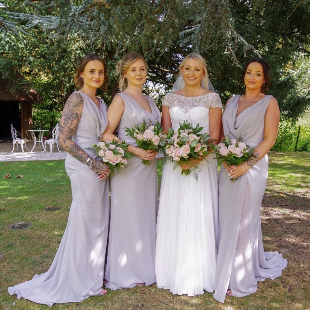 I was so pleased with the quality of dress that my bridesmaids were able to purchase from this website. We looked at many different dress suppliers and saw that the choices, flexibility, price and value could not be matched. We were very pleased with how easy it was to work with customer service, getting dresses ordered and sized appropriately. I would highly recommend to future brides!