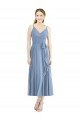 Affordable Short Tea Length Chiffon Bridesmaid Dress UK