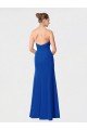 Affordable Full Length Sweetheart Chiffon Bridesmaid Dress with Ruched Bodice UK