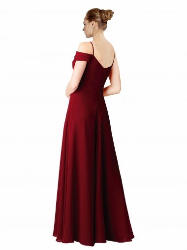 Affordable Chiffon with Beaded Embroidery Bridesmaid Dress UK