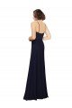 Affordable Chiffon Bridesmaids Dress with Scoop Neckline UK