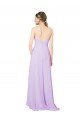 Affordable High-Low Chiffon Bridesmaid Dress with Ruffle Detail UK