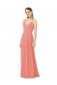 Affordable Flirty Chiffon Bridesmaid Dress with Modern Back Detail UK