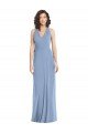 Affordable V-Neck Halter Back Straps Chiffon Formal Bridesmaid Dress UK