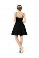 Affordable Halter Neck Short Knee Length Satin Cocktail Bridesmaid Dress UK