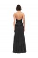 Affordable Long Tulle Bridesmaid Dress with Sweetheart Neckline and Belt UK