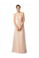 Affordable Sweetheart A-Line Tulle Bridesmaid Dress with Shirred Bodice UK