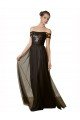 Affordable Off The Shoulder Sequined Lace Tulle Bridesmaid Dress UK