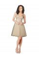 Affordable Tulle Bridesmaid Dress with Embroidery and Beading UK