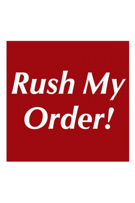 Affordable RUSH PRODUCTION FEE UK